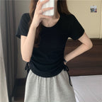 ドロストフィットショートスリーブトップス 商品画像2