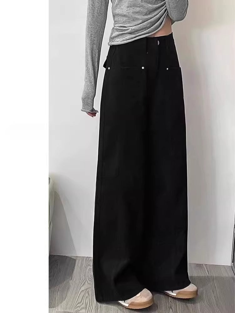 カーブシルエットデニム ブラック 商品画像5